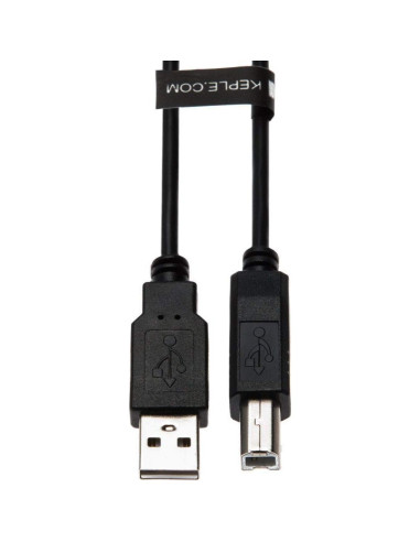 Cable USB B 3m Keple para Controladores MIDI y Teclados
