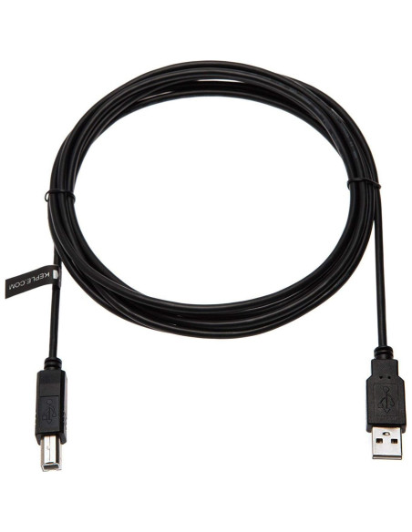 Cable USB B 3m Keple para Controladores MIDI y Teclados