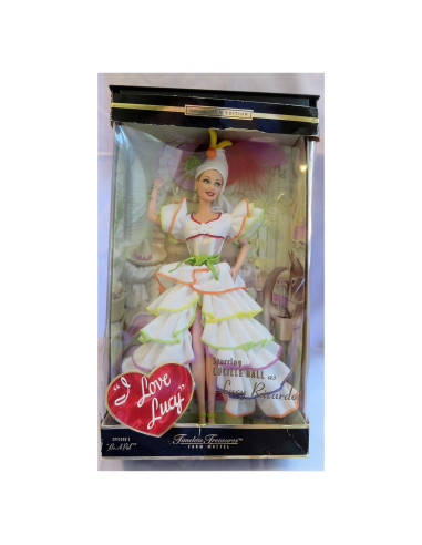 Muñeca Barbie Mattel I Love Lucy 2002 Colección Tesoro