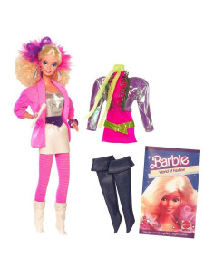 Muñeca Barbie Rockers 50 Aniversario Mattel Reproducción