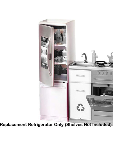 Refrigerador de Repuesto Barbie FHY73 para Casa de Ensueño