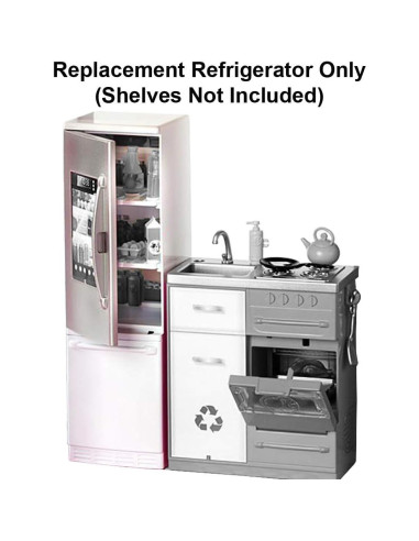 Refrigerador de Repuesto Barbie FHY73 para Casa de Ensueño