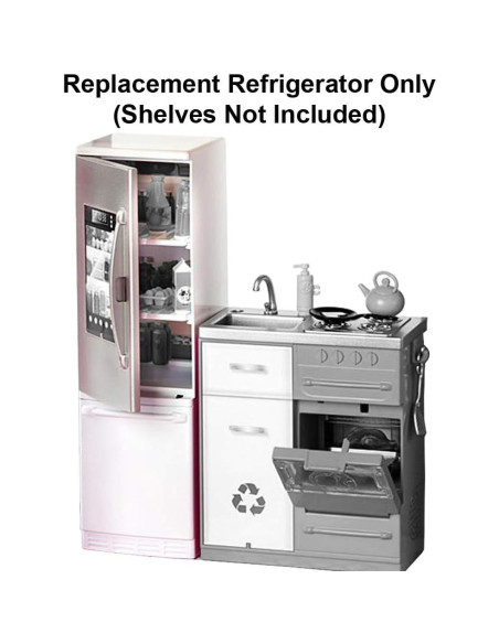 Refrigerador de Repuesto Barbie FHY73 para Casa de Ensueño