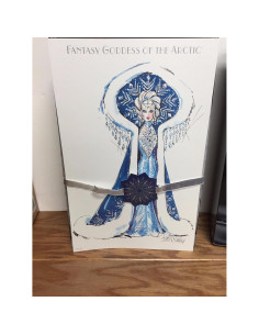 Muñeca Barbie Coleccionable 2001 Bob Mackie Diosa Ártico 2