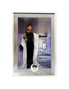 Barbie Audrey Hepburn Desayuno en Tiffany's 35.1x23.1cm