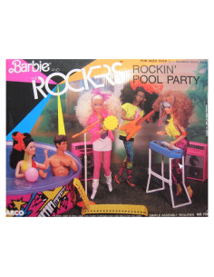 Set de Juego Barbie Fiesta en la Piscina Rockin' Arco Toys
