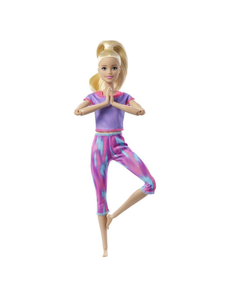 Muñeca Barbie Hecha para Moverse con 22 Juntas Flexibles