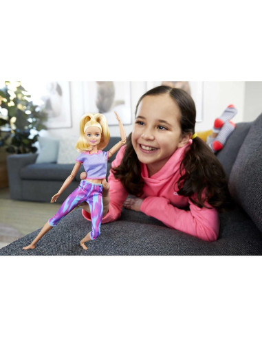 Muñeca Barbie Hecha para Moverse con 22 Juntas Flexibles