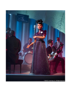 Muñeca Coleccionable Barbie Ella Fitzgerald 30.48 cm Gown Morado 2