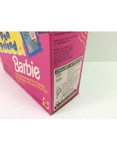 Muñeca Amiga de Pluma Barbie Mattel 13558 Edición Especial