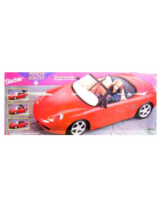 Coche Deportivo Barbie Porsche Boxster 1998 Techo Convertible