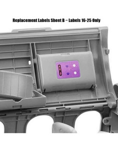 Hoja de Etiquetas de Repuesto B Mattel para Barbie Dreamplane GDG76 2