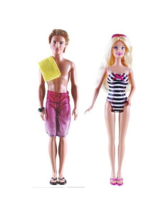 Barbie Muñeca 30 cm Set Regalo 2Pack Barbie Ken Mattel