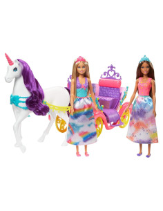 Carroza y Princesas Dreamtopia Mattel 20x68x32 cm