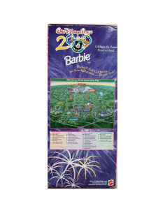Muñeca Barbie Disney World 2000 Mattel 32.26x14.22cm 2