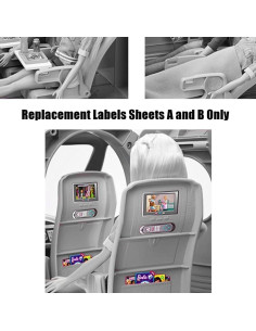 Piezas de Repuesto para Juego de Avión Barbie GDG76 - Etiquetas 1-25 2