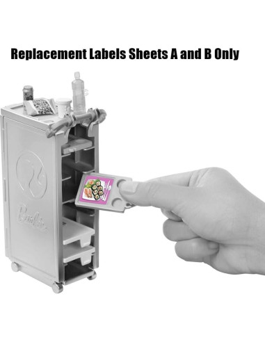 Piezas de Repuesto para Juego de Avión Barbie GDG76 - Etiquetas 1-25