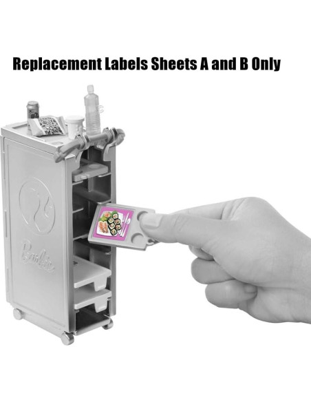 Piezas de Repuesto para Juego de Avión Barbie GDG76 - Etiquetas 1-25