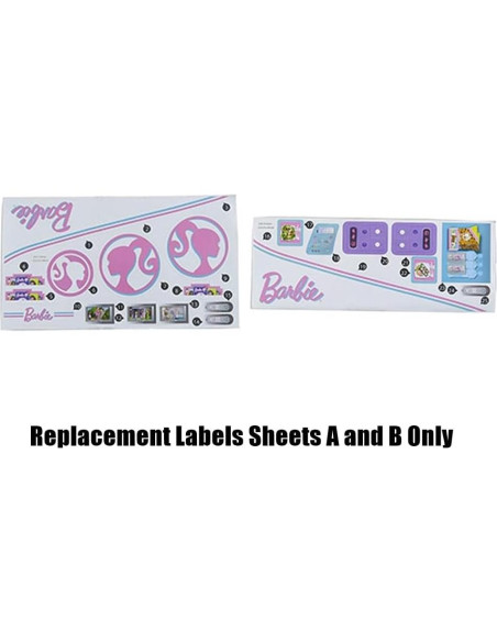 Piezas de Repuesto para Juego de Avión Barbie GDG76 - Etiquetas 1-25