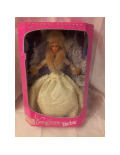 Muñeca Barbie Edición Limitada Noche de Invierno 1998 2