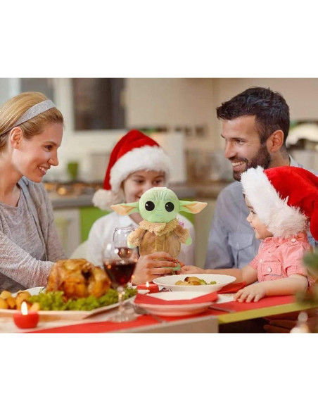 Yoda Bebé Hablante 20 cm - Juguete Interactivo para Niños