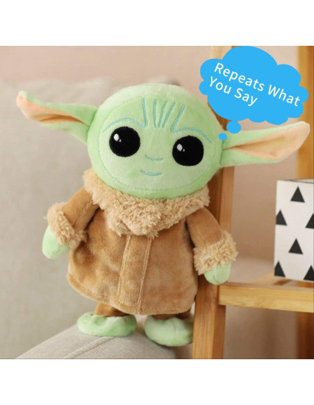 Yoda Bebé Hablante 20 cm - Juguete Interactivo para Niños