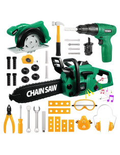 Juego de Herramientas Vextronic 36 Piezas para Niños