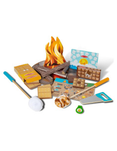 Juego de Fogata S'Mores Melissa & Doug 23 Piezas