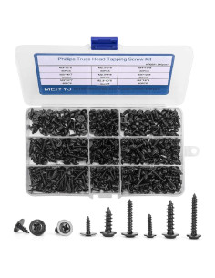 Kit de Tornillos Autoperforantes Phillips M2.3 M3 M4 540pcs