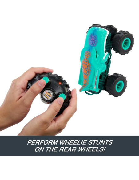 Camión Monstruo RC Hot Wheels Mega-Wrex 1:24 Todo Terreno Camión Monstruo RC Hot Wheels Mega-Wrex 1:24 Todo Terreno