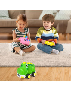 Coche RC Unicornio y Dinosaurio Hymaz con Luces LED 2