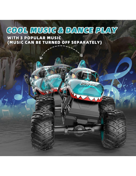 Camión Monster RC GoHero 1:20 con Luz y Música