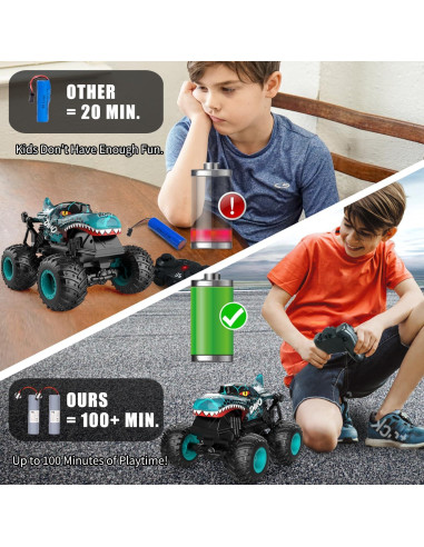 Camión Monster RC GoHero 1:20 con Luz y Música