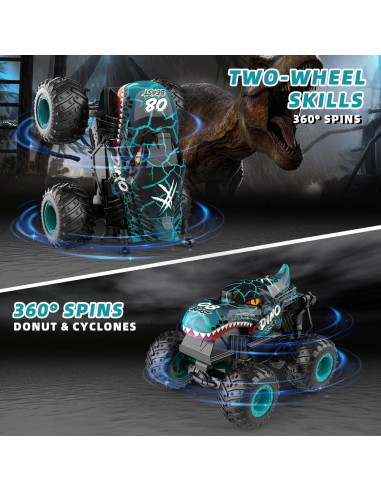 Camión Monster RC GoHero 1:20 con Luz y Música