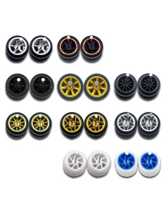 WAVEIST Hot Ruedas 1/64 para Modelos a Escala - 10 Juegos