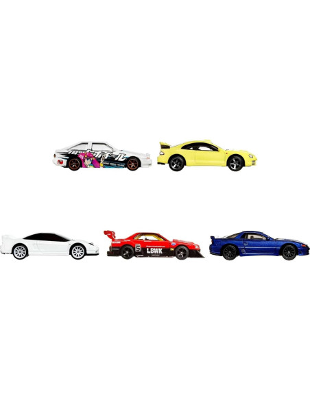Set Hot Wheels Mountain Drifters 5 Vehículos Drift 1:64 Set Hot Wheels Mountain Drifters 5 Vehículos Drift 1:64