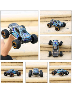 GoolRC Coche RC 1:16 4WD 45KM/H Todo Terreno Azul 2