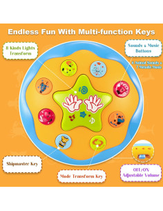 Juguete Proyector Oceánico Poycuna para Bebés 6-12 Meses 2