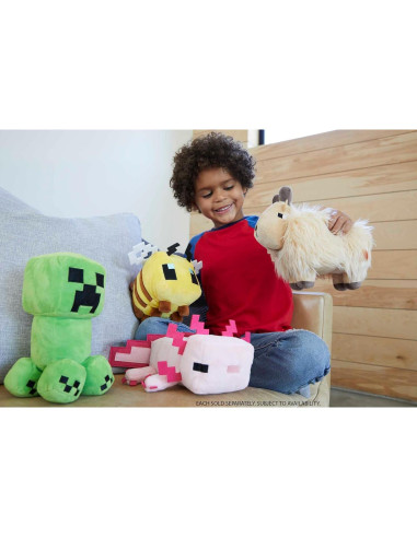 Peluche Abeja 20 cm Mattel Minecraft Muñeca Suave