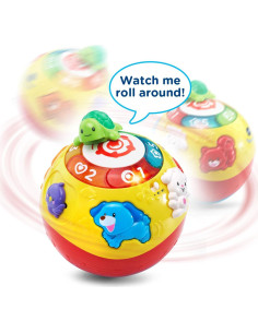 Bola de Reptar y Gatear VTech Multicolor 0.65 kg 2