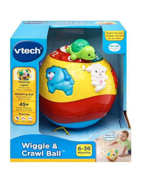 Bola de Reptar y Gatear VTech Multicolor 0.65 kg