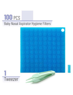Filtros de Higiene para Aspirador Nasal Bebé Mr. Pen - 100 Unidades 2