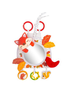 Juguete de Actividad para Bebés Caterbee con Espejo Zorro