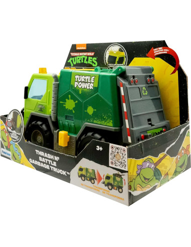 Camión de Basura TMNT Thrash N' Battle con Luces y Sonidos