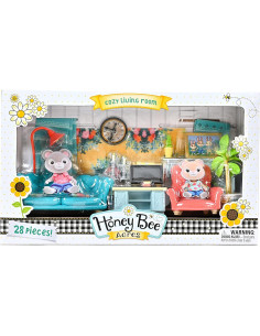 Juego de Decoración Sala de Estar Honey Bee Acres 28 Piezas 2