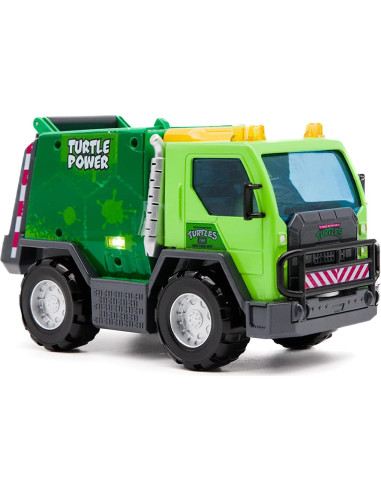 Camión de Basura TMNT Thrash N' Battle con Luces y Sonidos