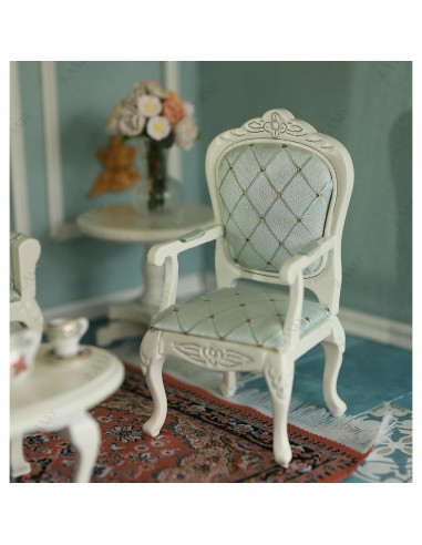 Conjunto de Muebles para Casa de Muñecas iLAND 8 Piezas