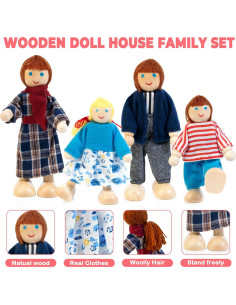 Juego de Muebles de Casa de Muñecas Kizfarm 26 Piezas 2