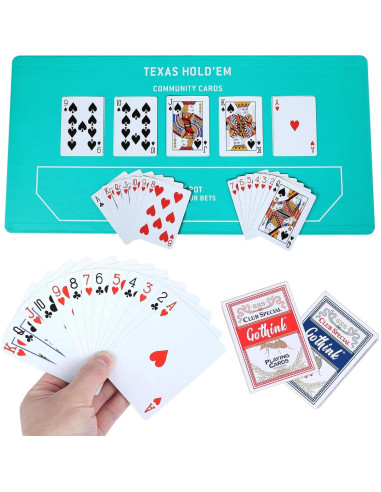 Juego de Ruleta Gothink con Poker Texas Hold'em 25,4 cm