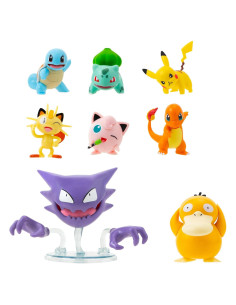 Paquete de Figuras de Batalla Pokémon 8-Pack Jazwares